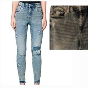 BLANKNYC The Bond mid rise distressed skinny jeans size 29-